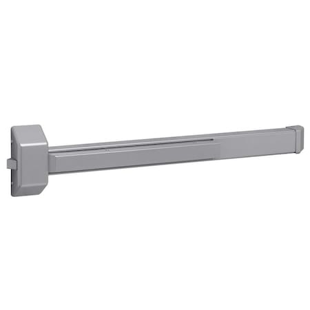 Sargent UL Fire Rated Reversible Hvy Dty Rim Exit Device Exit Only for 24" to 32" Door Sprayed Aluminum Enam 123828EEN